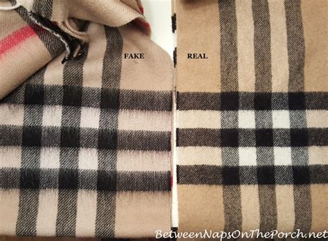 burberry scarf original vs fake|burberry authenticity check.